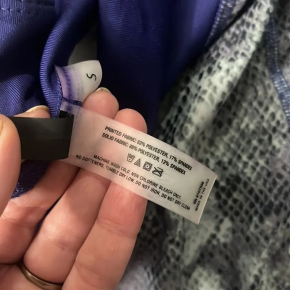 Prismsport x urban Outfitters purple  snakeskin leggings small - Picture 4 of 5